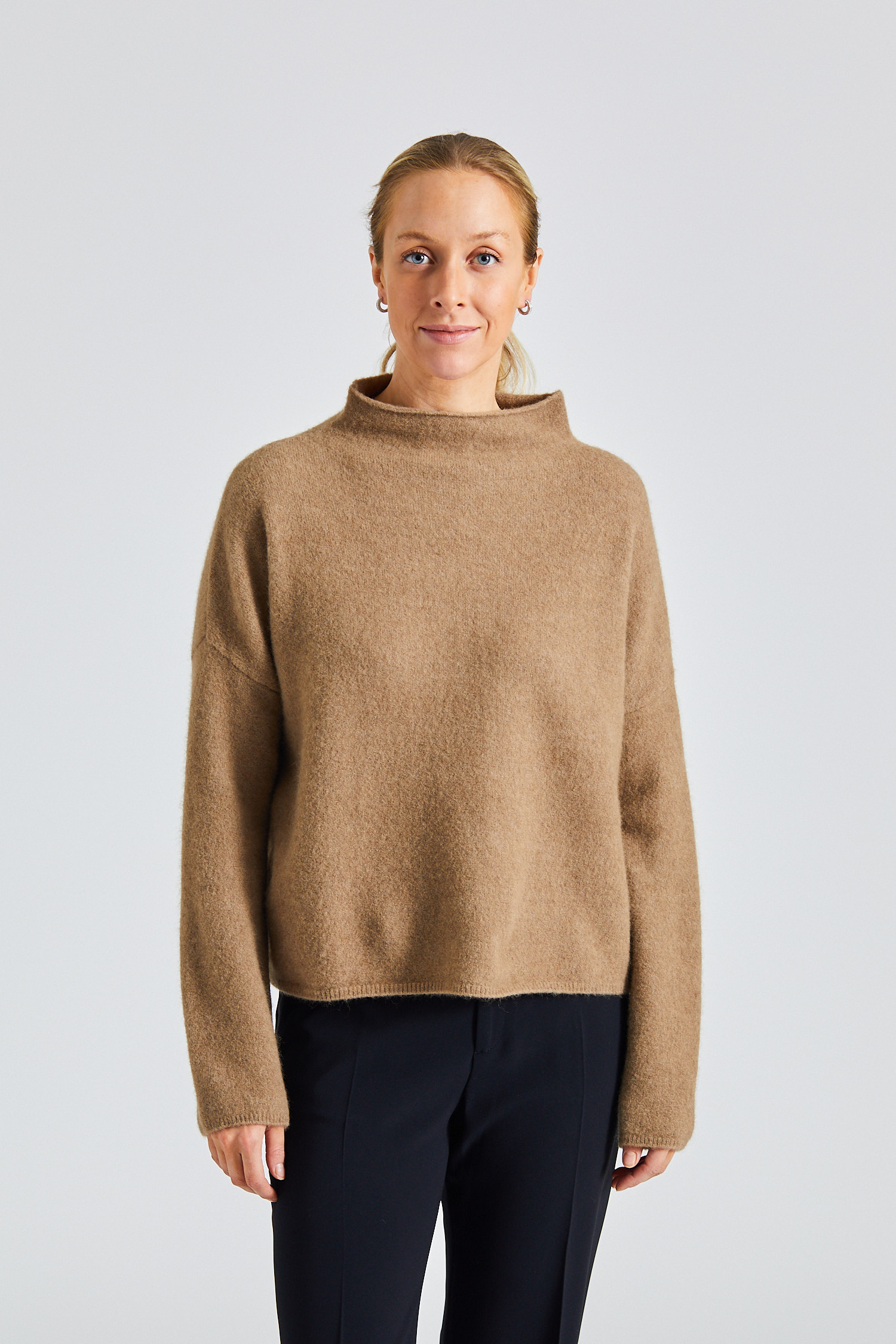 Filippa k ruffle neck on sale sweater